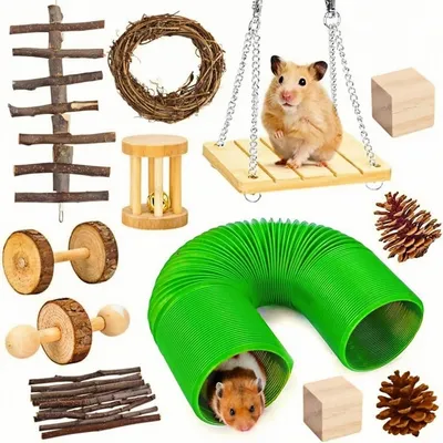 ZooVenture Lot de jouets pour petits animaux ZooVenture Lot de jouets pour petits animaux