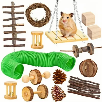 ZooVenture Lot de jouets pour petits animaux ZooVenture Lot de jouets pour petits animaux