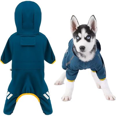 ZooVenture Manteau de pluie pour chien avec Capuche