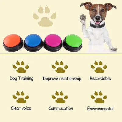 ZooVenture Bouton de communication pour animaux de compagnie