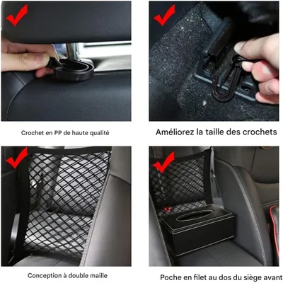 ZooVenture Filet de protection pour animal domestique pour voiture ZooVenture Filet de protection pour animal domestique pour voiture