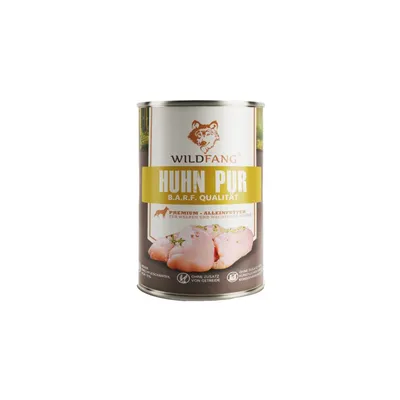 Wildfang Nassfutter Huhn pur - BARF Qualität