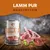 Wildfang 6 x 800 g — Pâtée chien B.A.R.F., 70 % viande, sans céréales