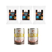 Packung Wildfang Genussbox Junior - Trocken- & Nassfutter - Trockenfutter Lachs Huhn