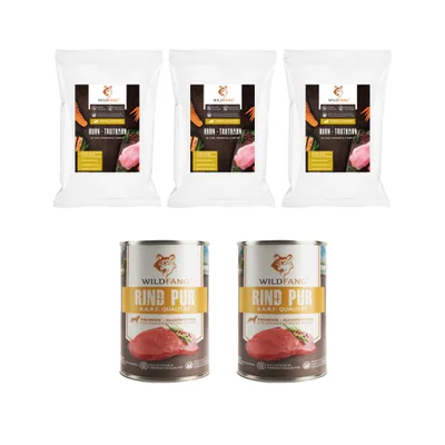 Genussbox Junior - Aliments secs et humides - Poulet Genussbox Junior - Aliments secs et humides - Poulet