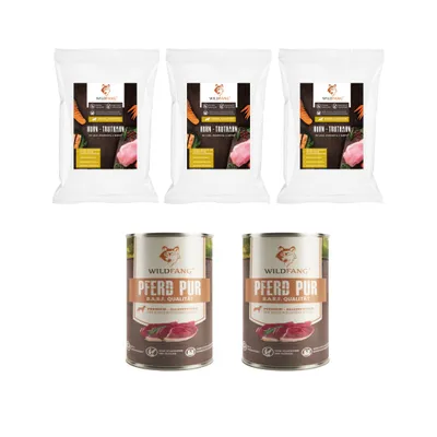 Genussbox Junior - Aliments secs et humides - Poulet