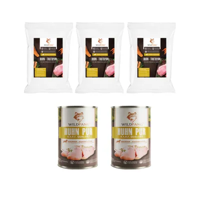 Genussbox Junior - Aliments secs et humides - Poulet