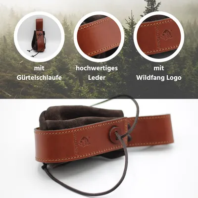 Wildfang Sac à friandises en cuir