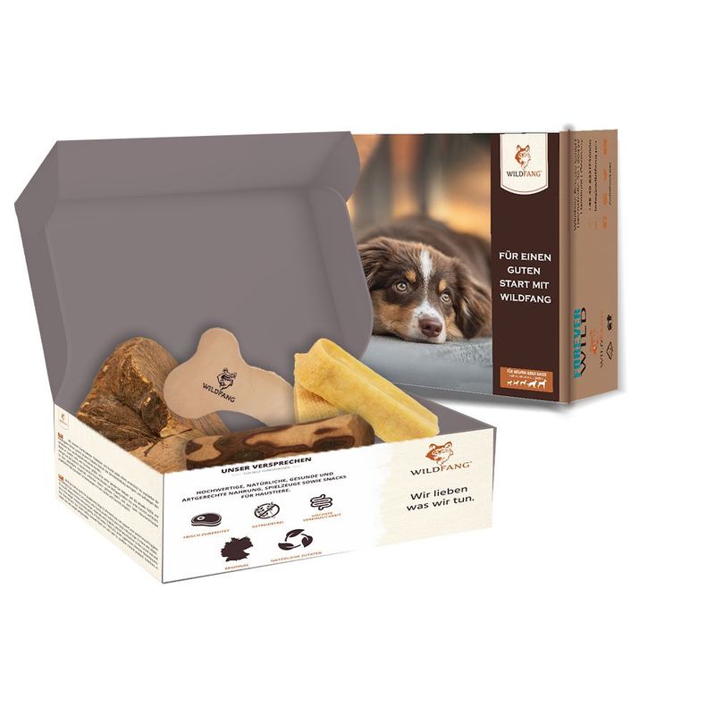Wildfang Pack Chiot «Jungspund» — 4 articles à mâcher naturels