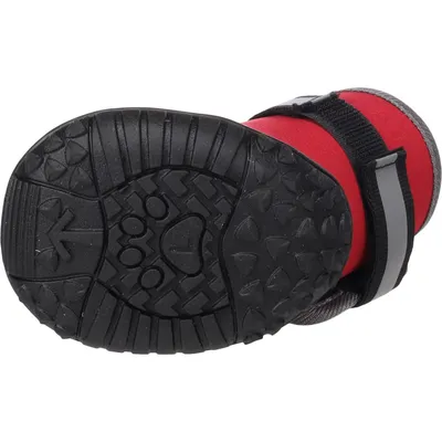 Chaussures Kajan Rouge L 8.7 x 7 cm. 2 pièces pour chien