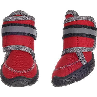 Flamingo Hundeschuhe Kajan rot - 2 Stück