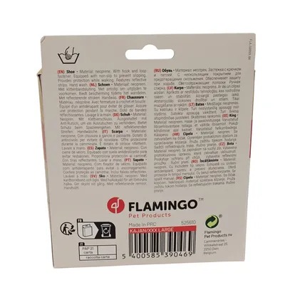 Flamingo Hundeschuhe Kajan rot - 2 Stück