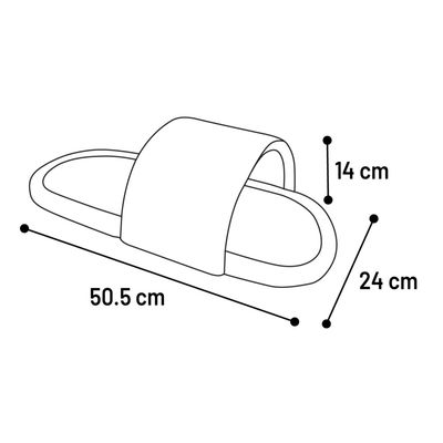 Griffoir Cléo Claquette Gris 50.5 x 24 cm pour chat