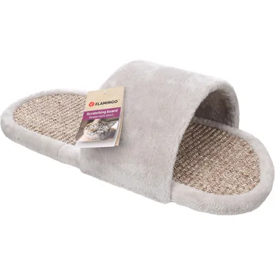 Flamingo - Griffoir Cléo Claquette Gris 50.5 x 24 cm pour chat