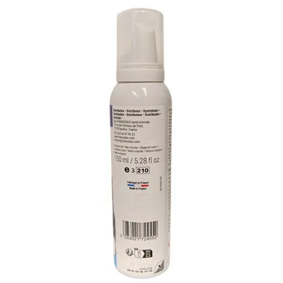 Mousse Lavante sans rinçage 150 ml pour Chats