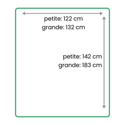Molly Mutt Tierdecke Papillon