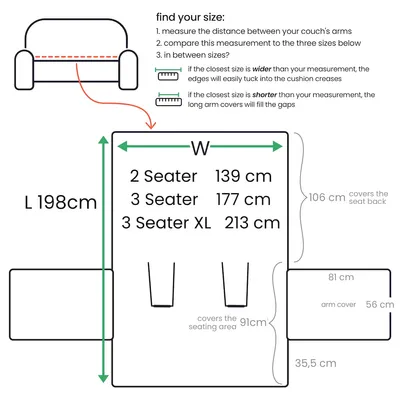 Molly Mutt Housse de canapé Gougeous Beasts