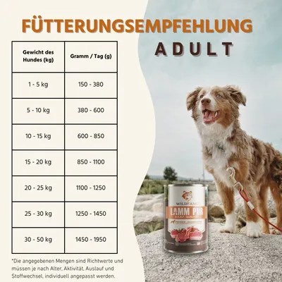 Wildfang Pâtée Mix 6 x 400 g - Qualité BARF, 70% viande, sans céréales