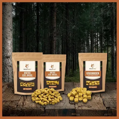 Wildfang Harties - Friandises au fromage pour chiens - Sans céréales