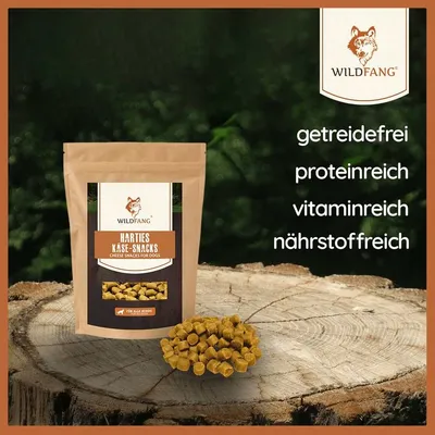 Wildfang Harties - Friandises au fromage pour chiens - Sans céréales Wildfang Harties - Friandises au fromage pour chiens - Sans céréales