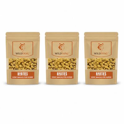 Wildfang Harties - Käse Snack für Hunde - getreidefrei
