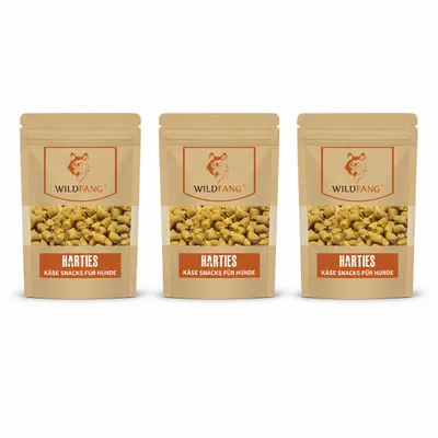 Wildfang Harties - Friandises au fromage pour chiens - Sans céréales Wildfang Harties - Friandises au fromage pour chiens - Sans céréales