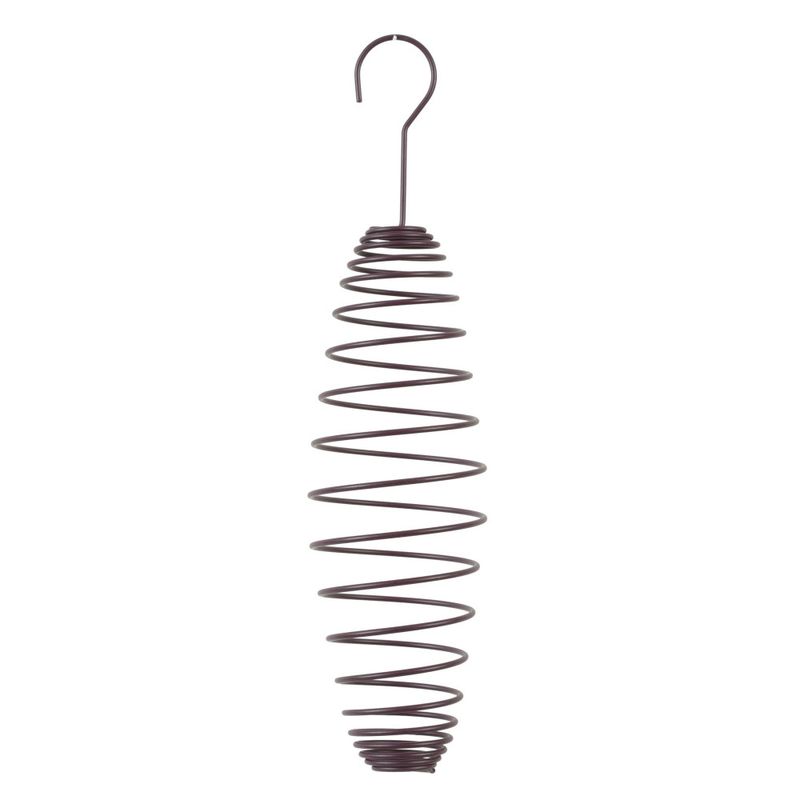 Support boules de graisse spirale 30 cm pour oiseaux