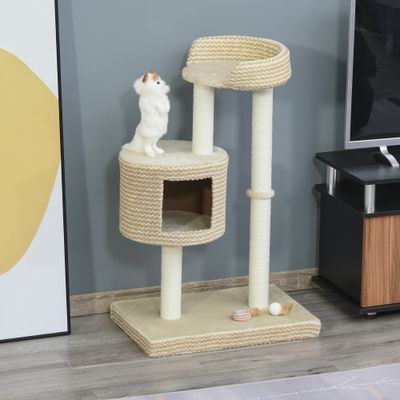 Arbre à chats, centre d'activités variées