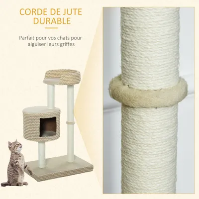 Arbre à chats, centre d'activités variées