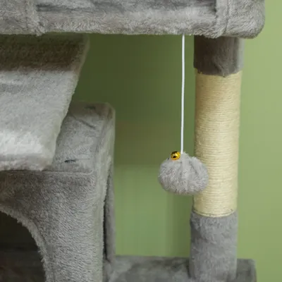 Arbre à chat, tour de jeux pour chats avec griffoir Arbre à chat, tour de jeux pour chats avec griffoir