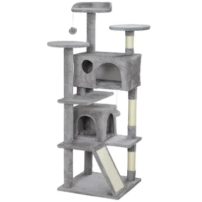 Arbre à chat, tour de jeux pour chats avec griffoir Arbre à chat, tour de jeux pour chats avec griffoir