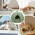 PetTribes Panier pour chat chauffant et capitonné, style cabane