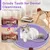 PetTribes Panier grattoir pour chat intérieur - Lavande-50cm