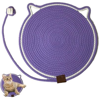 PetTribes Panier grattoir pour chat intérieur - Lavande-50cm