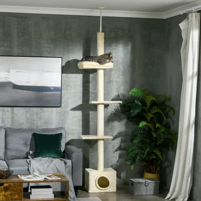Griffoir pour chat à hauteur réglable