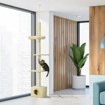 Griffoir pour chat à hauteur réglable