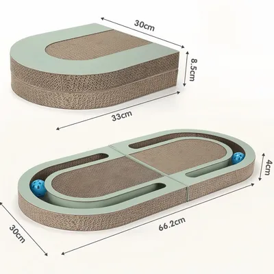 Pawzy Griffoir  Pliable pour Chat Carton