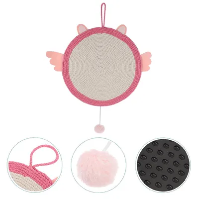 Tapis à griffer pour chat en forme d'ange