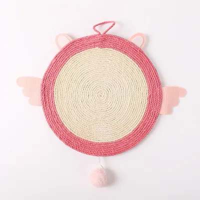 Tapis à griffer pour chat en forme d'ange