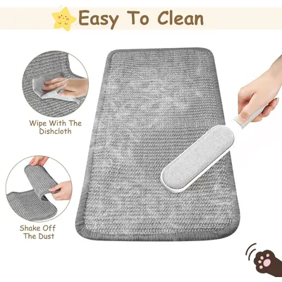 Tapis à griffer pour chat, moquette en sisal naturel