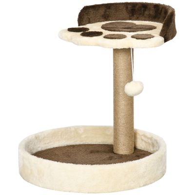 Arbre à chat avec griffoir en forme de griffe