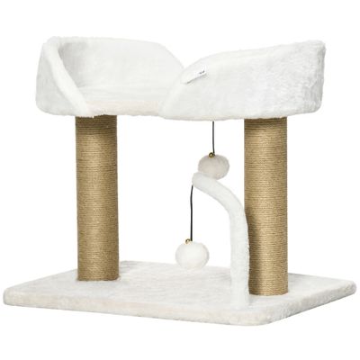 Griffoir pour chat en sisal peluche