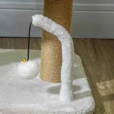 Griffoir pour chat en sisal peluche