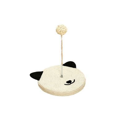 Tapis à gratter en sisal naturel, avec clochette intégrée