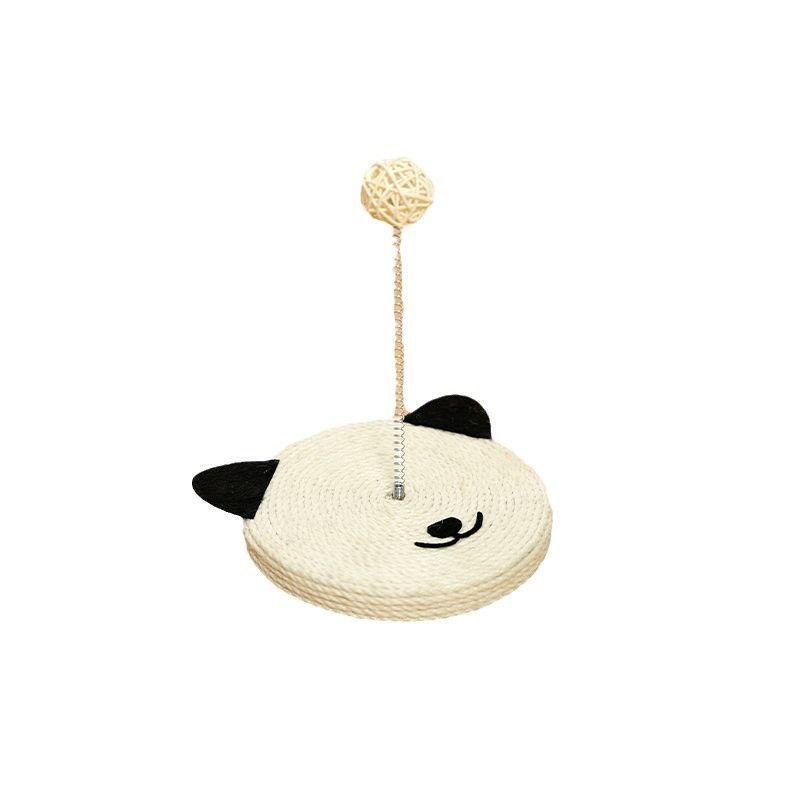 Tapis à gratter en sisal naturel, avec clochette intégrée