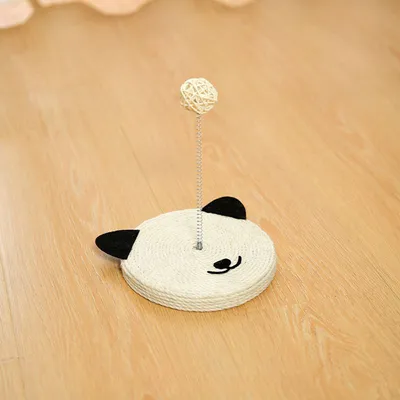 Tapis à gratter en sisal naturel, avec clochette intégrée