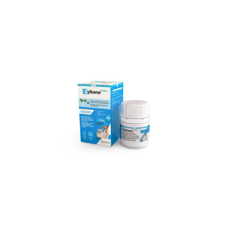 VETOQUINOL - Zylkene Plus 75 mg für Katzen und kleine Hunde (1-10 kg) - Ve