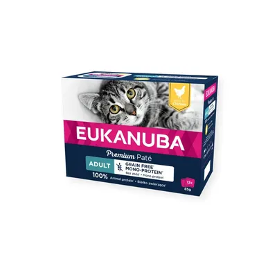 Eukanuba - Pâtée pour Chat - Poulet Adulte