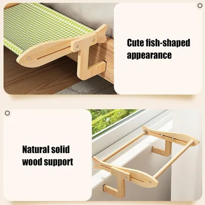 Lit suspendu pour chat