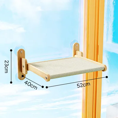 Hamac pour chat à fixer à la fenêtre